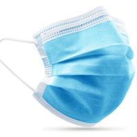 Face mask 3ply with loop – blue (Pack of 50’s)