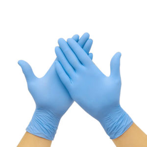 Golden Hands Nitrile gloves – blue – 100pcs