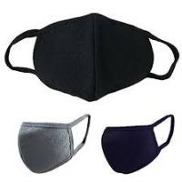 Reusable face mask(poly cotton) 3ply- assorted colors