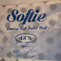 Luxury Softie Toilet Paper 2ply – Blue 48’s
