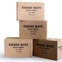 Hand folded towels 1ply (12 packs x 200 Towels) 2400’s Per Case-19-MATE