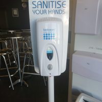 Betasan Sensor Sanitiser Dispenser Stand – SD/65 + Dispenser unit