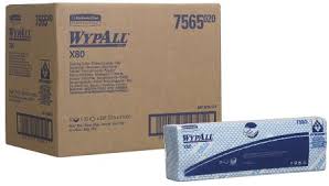 WYPALL® X80 Cleaning Cloths NW Ifold Blue – 7565