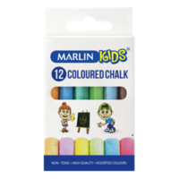 Marlin Kids Colour Chalk 12’s – 034B