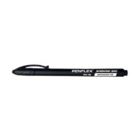 Penflex Permanent Projector Pen Fine 0.6 Bullet Tip Black 10`s – 36-1900-01