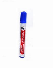 Penflex Permanent Markers PM13 Fine Tip Royal Blue Each - 36-1827-02
