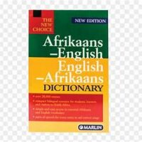 The New Choice Afrikaans/English, English/Afrikaans Dictionary – 022C