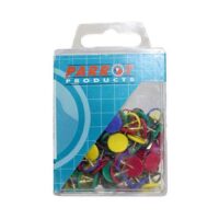 Parrot Drawing Pins Boxed Pack 100, Assorted – BA3002