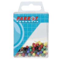 Parrot Map Pins Boxed 100, Assorted – BA3005