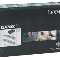 LEXMARK E321 E323 BLACK RETURN PROGRAMME TONER CARTRIDGE ( 3000 PAGE YIELD ) – 	L12A7400
