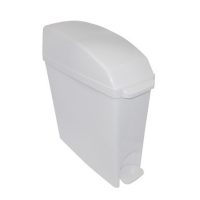 Pedal Sanitary Bin (Pearl) – White [SW_50]