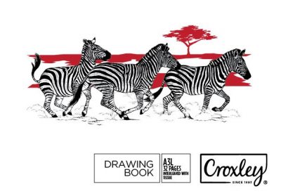 Croxley drawing book 32 page A3L - DRA205-JD205