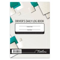 Treeline Drivers Log Book A5 Upright Hard Cover Duplicate