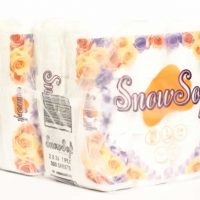 SnowSoft Toilet Paper 1 Ply 2x24sx300 sheets_2-24SS300UNV