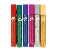 Pritt Kidsart Glitter Glue Pens Brights 6's - 45-9017-00