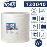 Tork Wiping Paper Roll,1 Ply , 26gsm – 130100