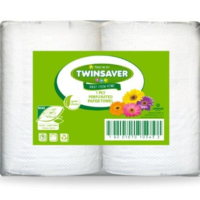 TWINSAVER 1PLY CENTREFEED TOWEL 4 rolls – 0343