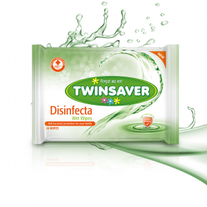 Twinsaver Disinfecta Wipes 10's - 43034