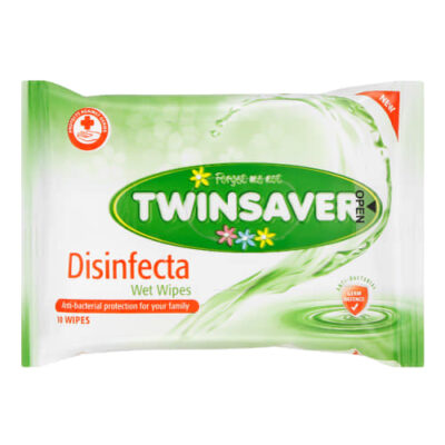 Twinsaver Disinfecta Wipes 10's - 43034