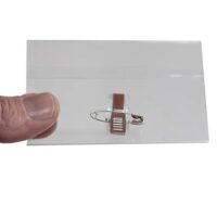 Security Badge with metal clip – 90 x 60mm – 53043