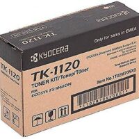 KYOCERA TK1120 BLACK TONER KIT FOR FS1060DN CFS1125MFP (3000 PAGE YIELD ) – TK1120