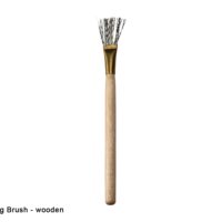 DALA-EA-STWBW-SCULPTURE WIRE BRUSH WOODEN HANDLE