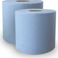 2 PLY LAMINATED MAXI BLUE PAPER HAND TOWEL 6 X 250M – PP/25B