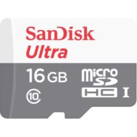SANDISK ULTRA ANDROID MICROSDHC 16GB + SD NO ADAPTER  98MB/S A1 CLASS 10 UHS-I IMAGING PACKAGING – SDSQUAR016GGN6MN