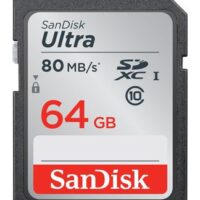 SANDISK ULTRA SDXC 64GB 80MB/s CLASS 10 UHS-I – SDSDUNC064GGN6IN