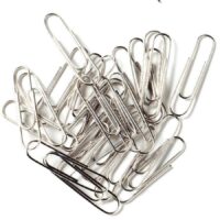 Marlin Office Essentials Silver Paper Clips 33mm 100’s Blister Card – SM158