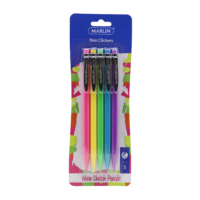 Neo Clickers Clutch Pencils 5’s Assorted 0.5mm – SM188