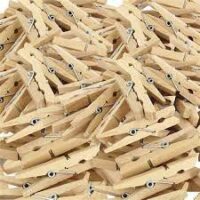 BAP-WP-L-STANDARD WOODEN COLOURED PEGS -( 12PC)