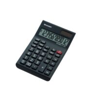 Sharp EL-122N-BK Desk Calculator 12 Digit Mark Up_EL-122N-BK