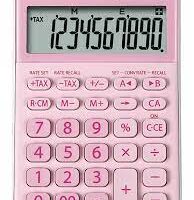 Sharp EL-M335B 10-Digit Calculator Blue/Pink_EL-M335B