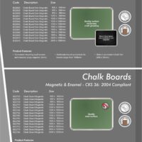 Parrot Magnetic Chalk Board (1200*1200mm) – BD2752