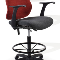 Flamingo executive mid back draughtsman chair – Draughtsman Chairs