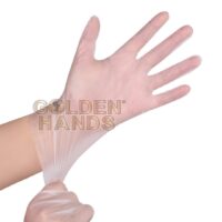Golden Hands™ TPE Gloves (Blue & Clear)