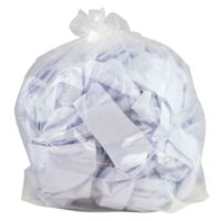 REFUSE BAG CLEAR XH/DUTY 40 MIC (pack of 200) – COBA-1020
