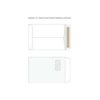 CROXLEY C4 White Window Unbanded Envelopes Bx250 – ENP98CCW