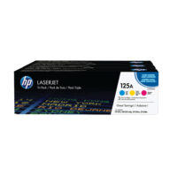 HP # 125A COLOUR LASERJET 3 PACK (MAGENTA, CYAN AND YELLOW) – CF373AM