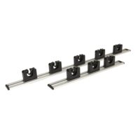 90cm WALL RAIL only (with black end clips) – BRGE-1027