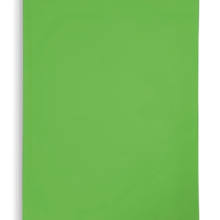 A5 SOFT TOUCH JOURNAL – RIBBON / ROUNDED CORNERS / H&T BANDS – LIME GREEN – 432930