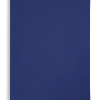 A5 SOFT TOUCH JOURNAL – RIBBON / ROUNDED CORNERS / H&T BANDS – ROYAL BLUE – 432930