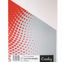 CROXLEY Binding Board – 250g (Gloss White) (Pack of 100) – BRD6201G