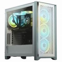 4000D Airflow Tempered Glass Mid-Tower; White – CC-9011201-WW