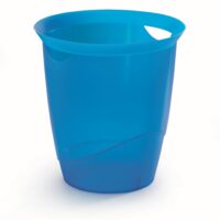 DURABLE Trend Waste Basket – 16L Translucent Blue – DU1701710-540