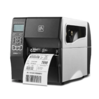 Zebra ZT-230 203dpi D/T or T/T Printer w/LCD; Rugged All Metal case w/USB & Serial – ZT23042-T0E000FZ