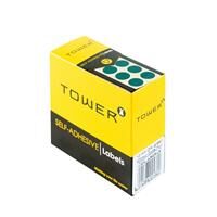 Tower Colour Code Labels – Rolls – C10 Green