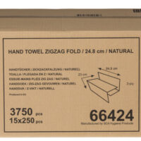 Tork Hand Towel Zig Zag Fold Natural  – 66424