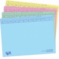 TIDY FILES LIGHT WEIGHT COLOUR FILE GREEN – 074023G-PK25
